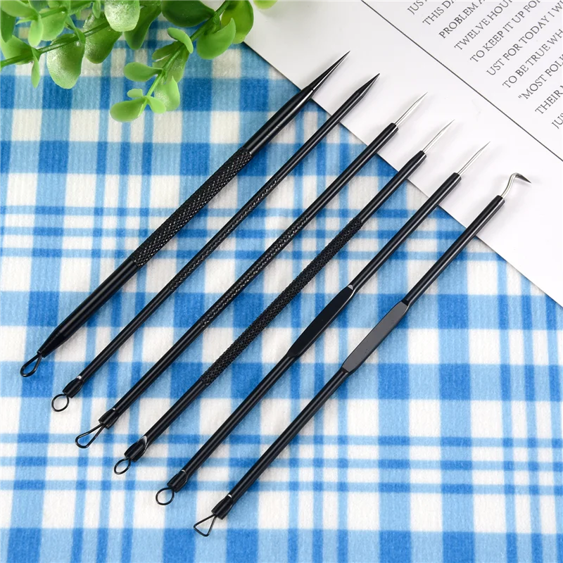 A38T-mee-eter verwijderaar puistje popper tool kit 11-delig, puistje extractor tool, acne kit voor mee-eter