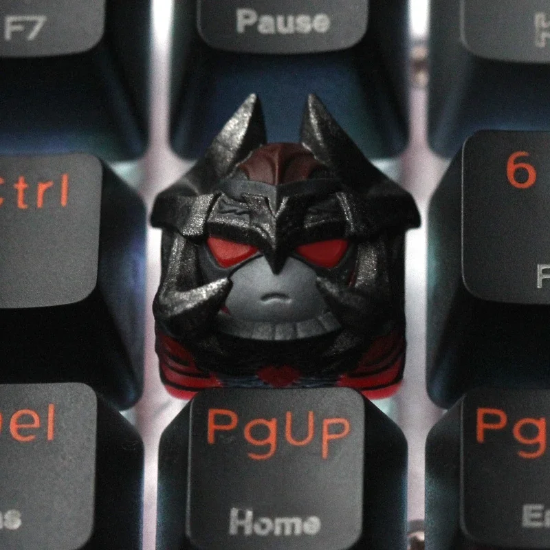 LOL Keycaps Aatrox Resin Handmade Keyboard Caps Custom Cool Anime Keycaps for Mechanical Keyboard Accessories Boys Gift Gamer