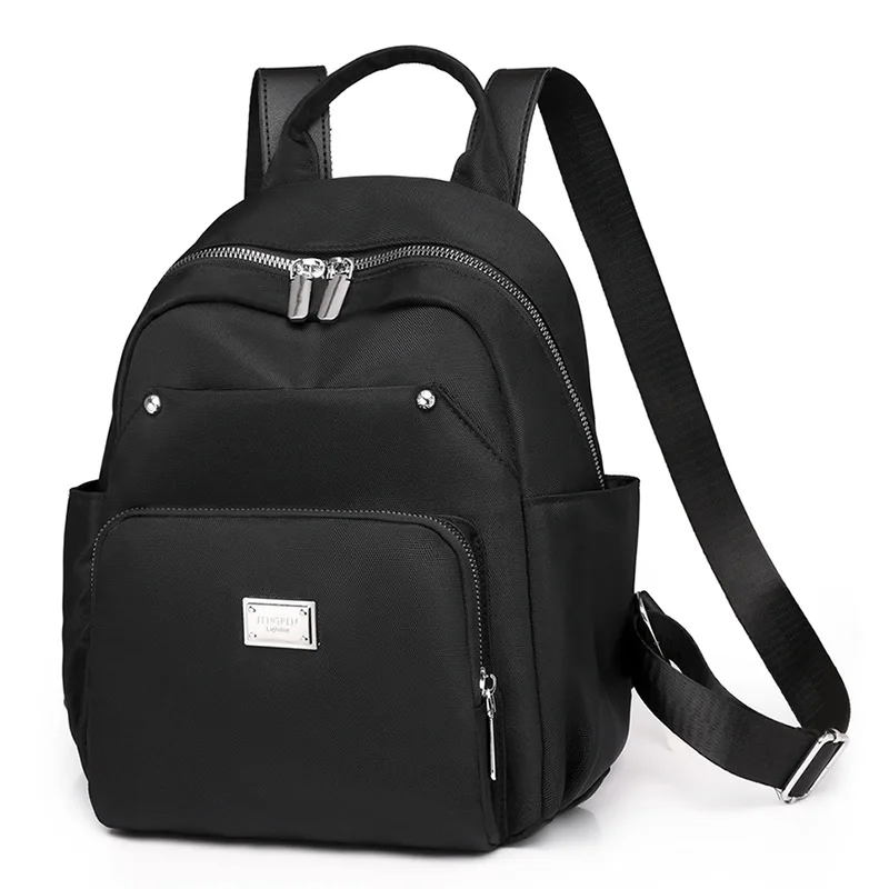 

2025 new summer Korean style casual fashion women's backpack niche design simple commuter backpack