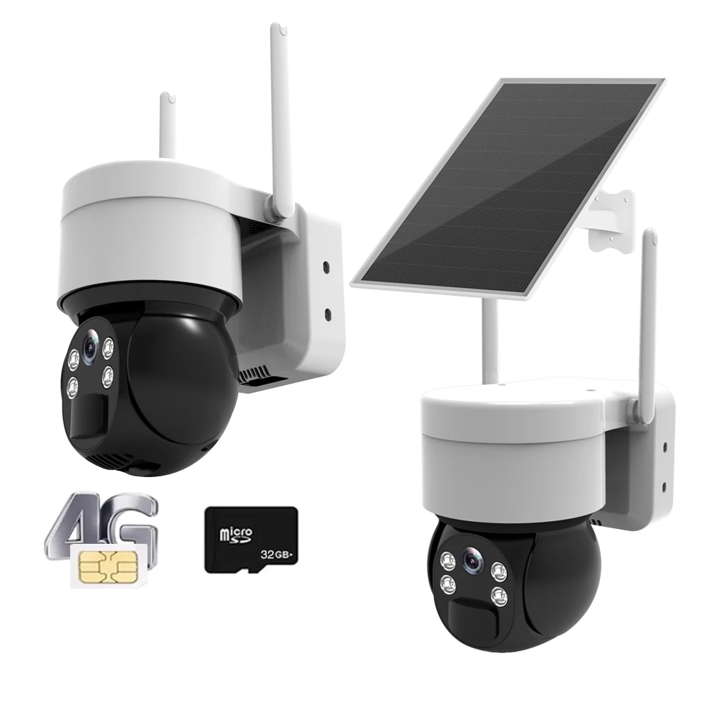 

3-мегапиксельная камера 4G высокого разрешения с низким энергопотреблением и встроенной батареей солнечной энергии