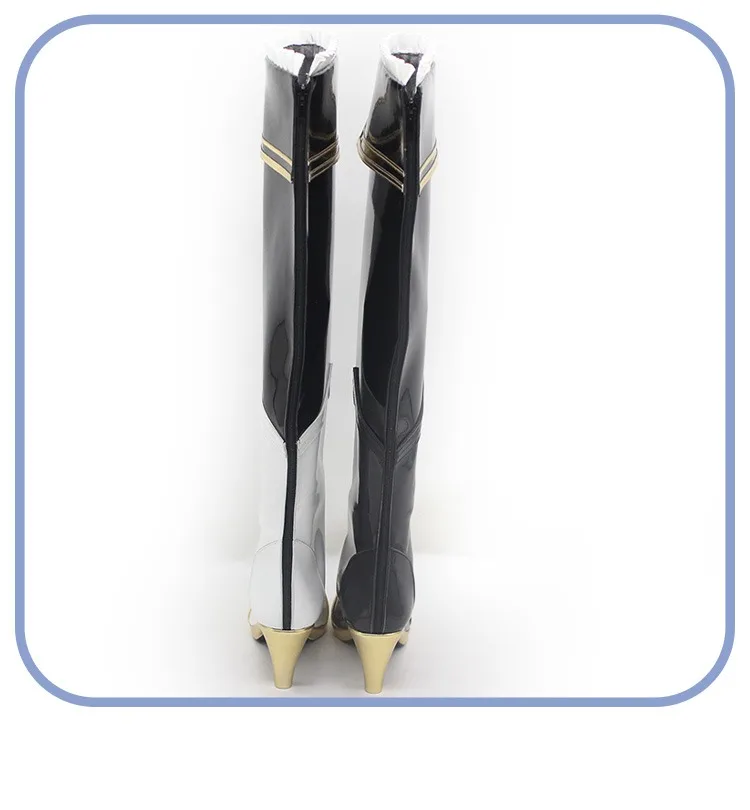 Gioco Pretty Derby Durandal Scarpe Cosplay Accessori Anime Puntelli Cosplay Stivali di Carnevale di Halloween Scarpe in PU su misura
