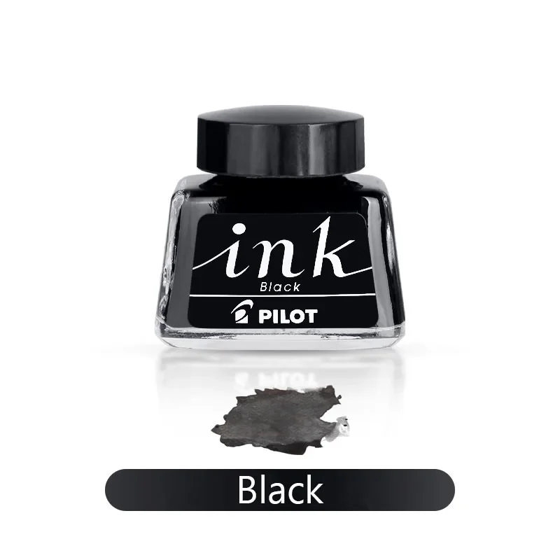 Oryginalny tusz Pilot Ink-30 Non-Carbon, niekarbonowy, niebieski/czarny/czerwony, 30 ml — zdjęcie produktu 3
