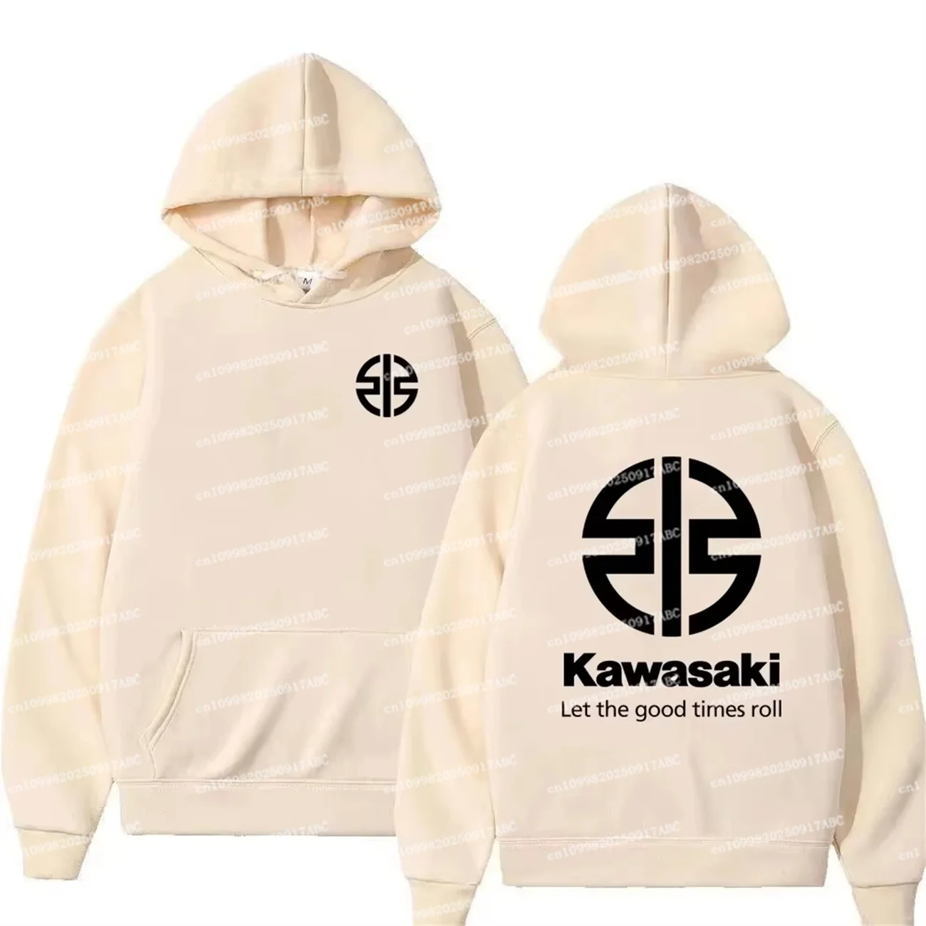 (كاواساكي) كاواساكي هوديي الرجال الربيع والخريف المتطرفة الرياضة هوديي المرأة هوديي البلوز غير رسمي زوجين الشارع البلوز #6