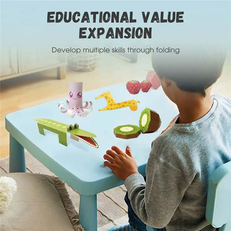 bedw-cartoon-animali-frutte-3d-libro-di-origami-fatto-a-mano-giocattolo-fai-da-te-montessori-per-bambini-origami-educativo-montessori
