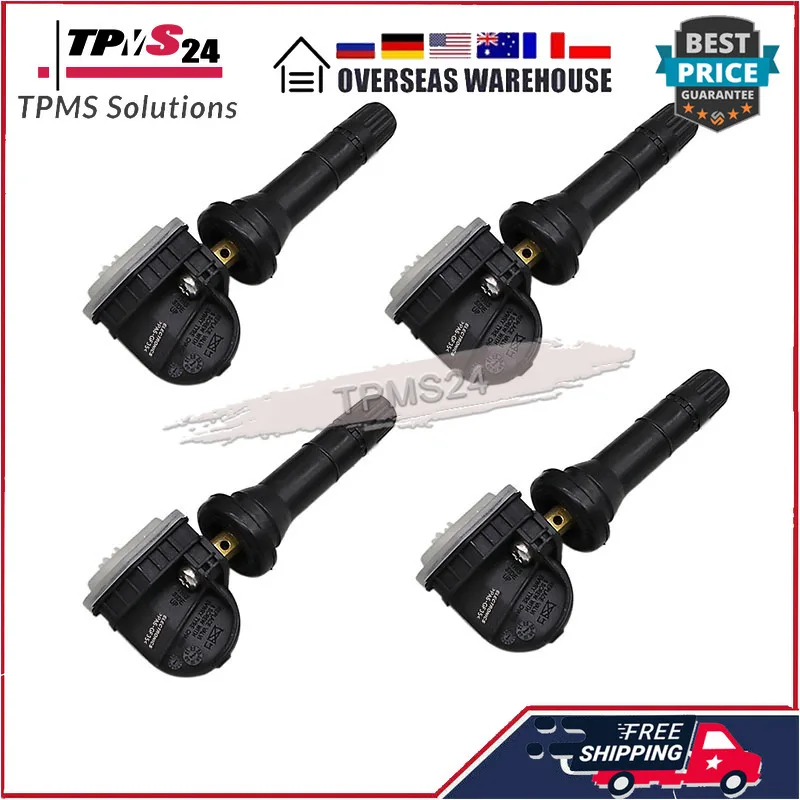 4X per 2021 2022 2023 2024 2025 2026 Kia Sportage [NQ5] Hyundai Creta [SU2] Tucson [NX4] sensore pressione pneumatici sensore TPMS 433MHz