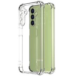 Transparent Silicone Shockproof Case For Samsung Galaxy S25 S24 S23 FE Plus Ultra A55 A35 A25 A15 A54 A34 A24 A14 Clear Bumper