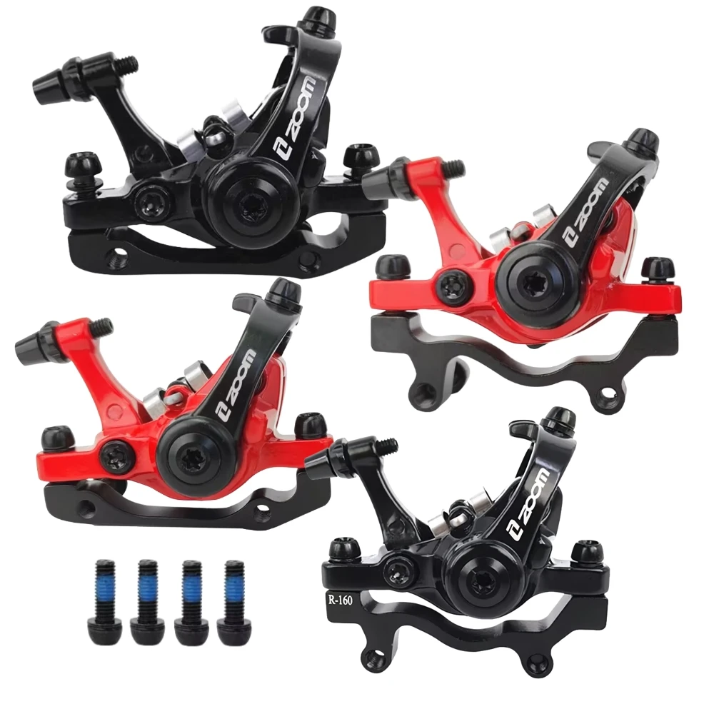 

ZOOM D680 Комплект передних/задних механических суппортов дискового тормоза, дисковый тормоз с двойным приводом для горного велосипеда MTB, шоссейного велосипеда, скутера ​ ​