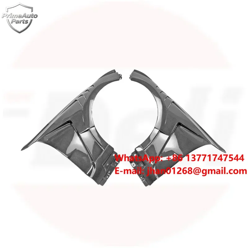 High Quality Carbon Car Parts Fits for Kia Stinger DLF Type 2 Carbon Fiber Front Vented Fender (with Upper Vent)