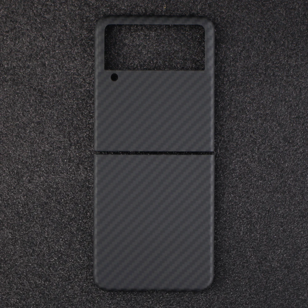 Real Aramid Fiber For Samsung Galaxy Z Flip3 Phone Ultra-thin For Galaxy Flip 3 Carbon Fiber Protective F7310 CASE Cover
