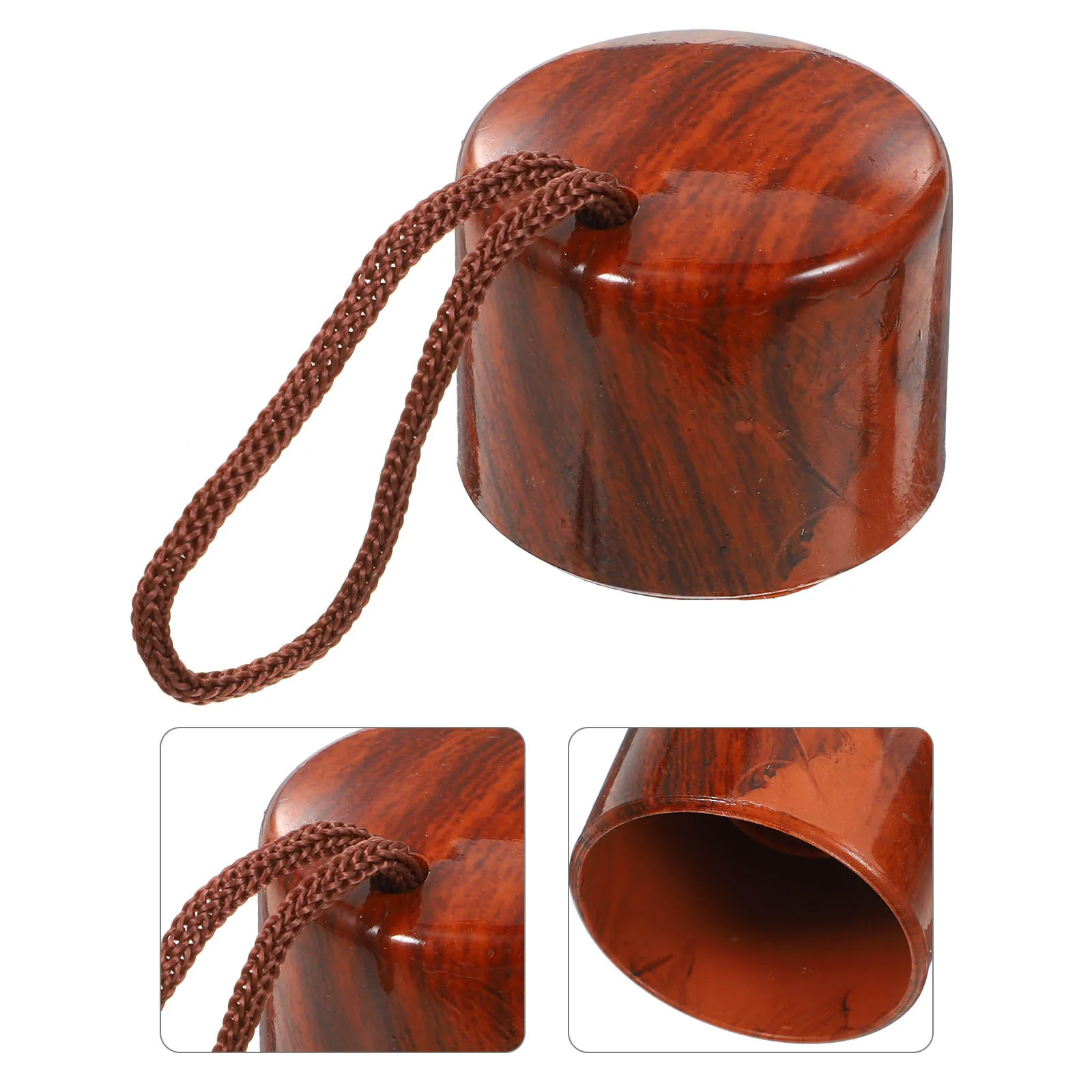 

Rain Handle Replacement Imitation Wood Grain Plastic Grip For Folding Umbrella Sturdy Non-Slip Compact Handle Daily Use Umbrella