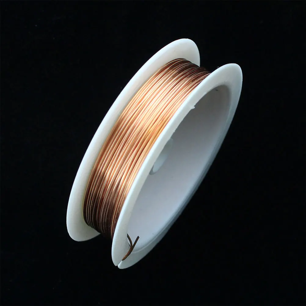

6 Rolls Colored Copper Wire Flexible Durable Jewelry Wire for Necklace Bracelet Beading Flower Arrangement Craft