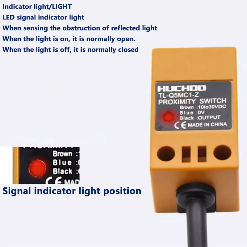1PCS TL-Q5MC1-Z TL-Q5MC2-Z NPN NO NC New Original Proximity Switch Inductive Sensor 3 Wire DC10-30V
