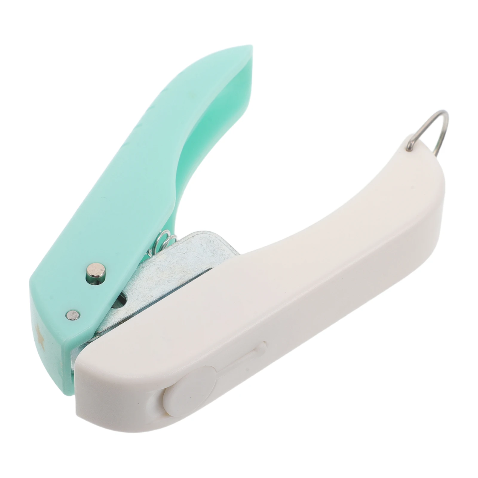 

6Mm Star Hole Puncher Handheld Manual for Loose-Leaf Paper Crafting Portable Single Hole Punch Tool Office School Home Use