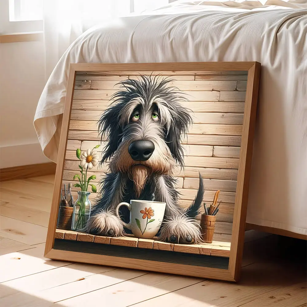 EverShine 5D Diamant Malerei Hund Katze DIY Mosaik Voll Platz Runde Bohrer Stickerei Tier Strass Bilder Hause Freizeit Geschenk