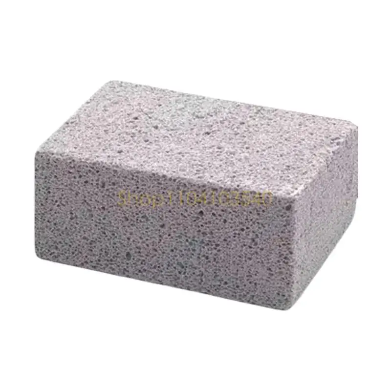 

02DC Outdoor Kitchen Efficient Grill Cleaning Stone Pumice Brick For Removing Stubborn Grease & Grime On Various BBQ Surfaces