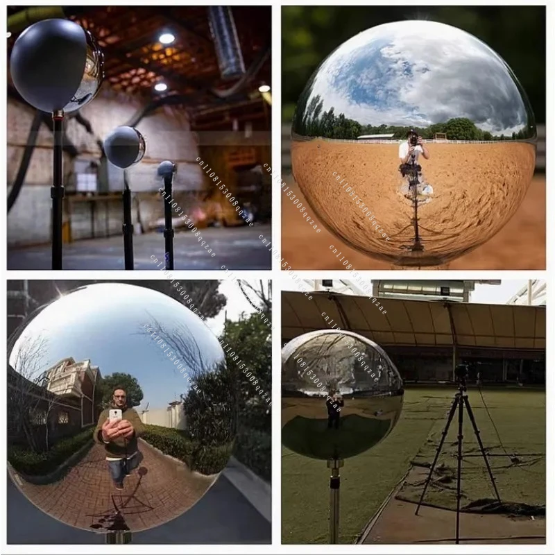 HDRI Reflective Ball 60-250mm Visual Effects Video Ball Production Ball 18 Degree Grey Film Capture Shooting