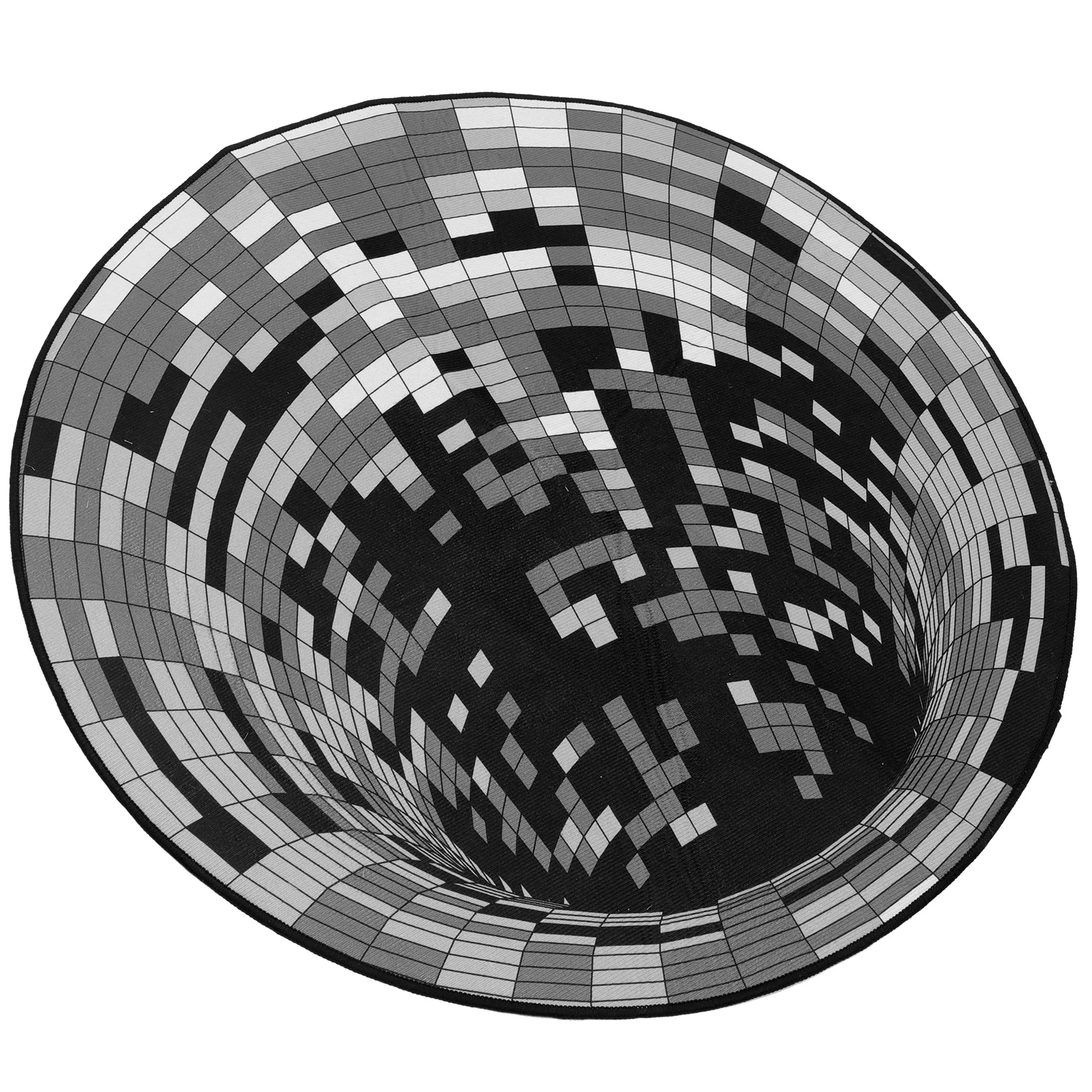 

3D ковер 3D иллюзия круглый ковер мозаичный узор домашний декор спальня гостиная напольный коврик