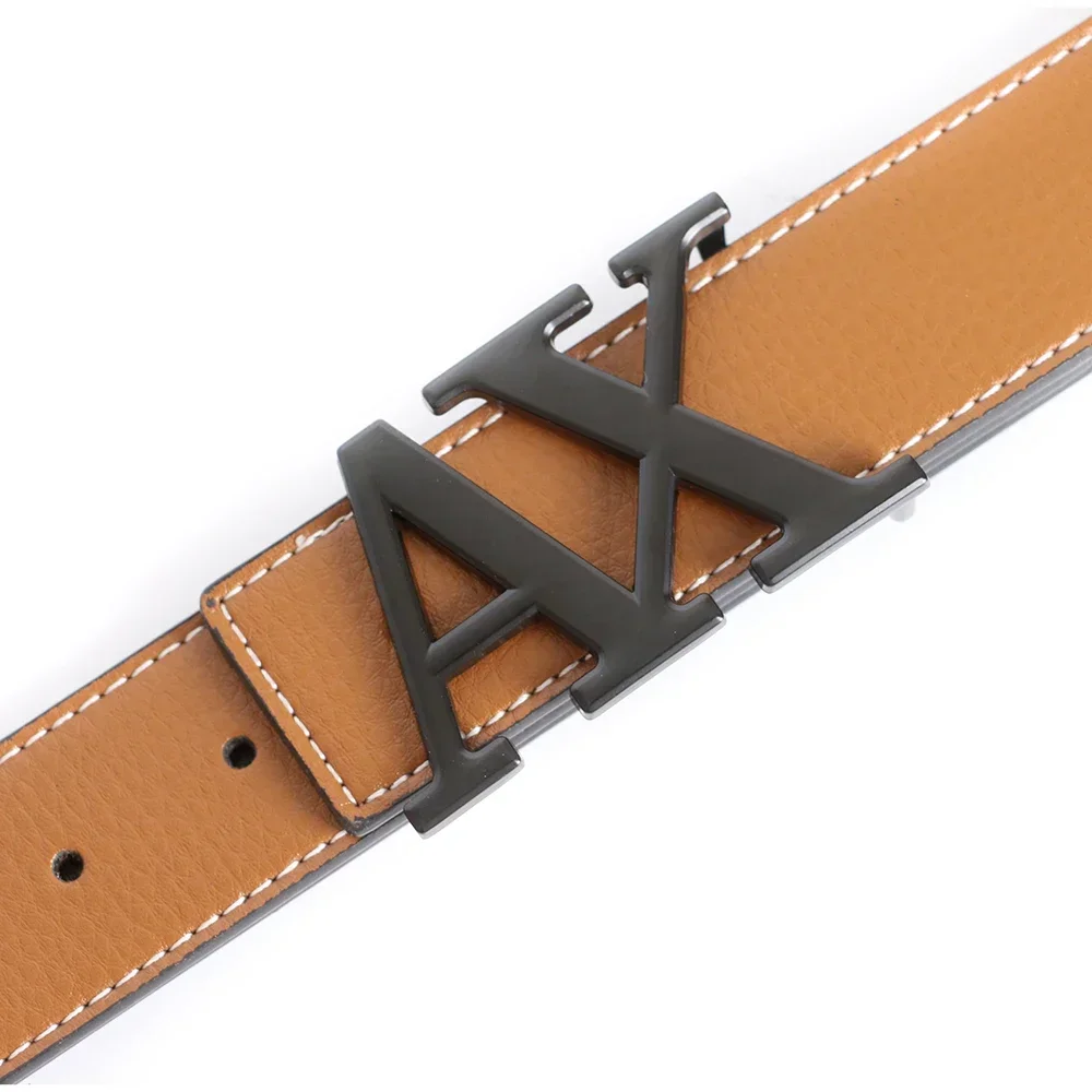 

Business Luxury Designer Brand Vintage Buckle Belt Men High Quality Women Genuine Real Leather Dress Strap for Jeans Waistband