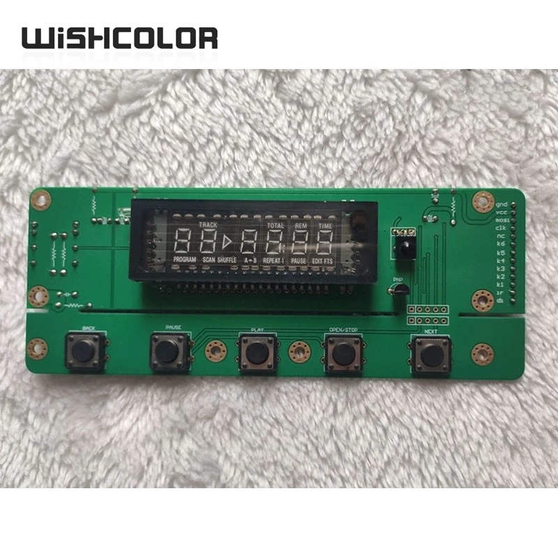 

Wishcolor JOSAUDIO VFD Display Module Vacuum Fluorescent Display DSA Protocol Controller Designed for CDM4