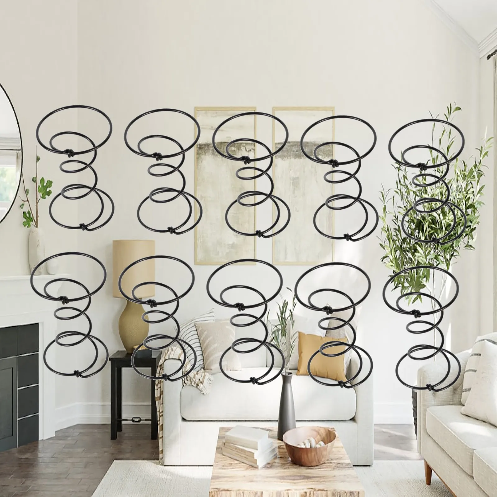 

Multifunctional Sofa Chair Spring Upholstery Strap Coil Spring Repair Pack Furniture Hardware Easy Install for Living Room Seat