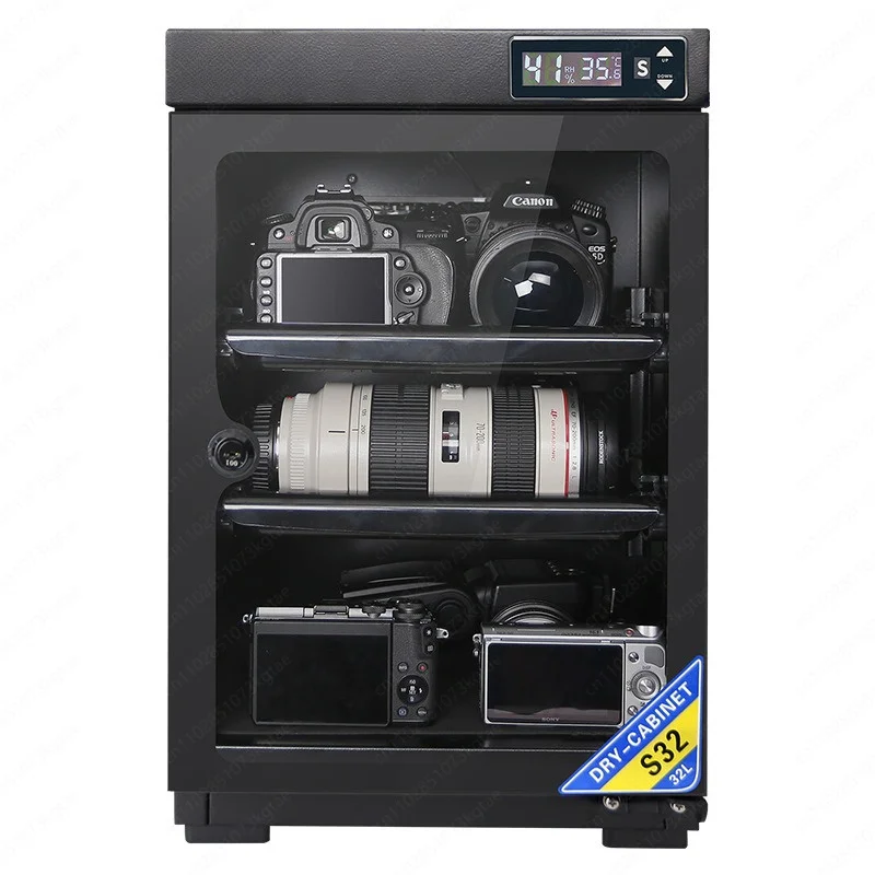 32L digital camera moisture-proof box, digital SLR lens drying oven, photography camera bag drying cabinet