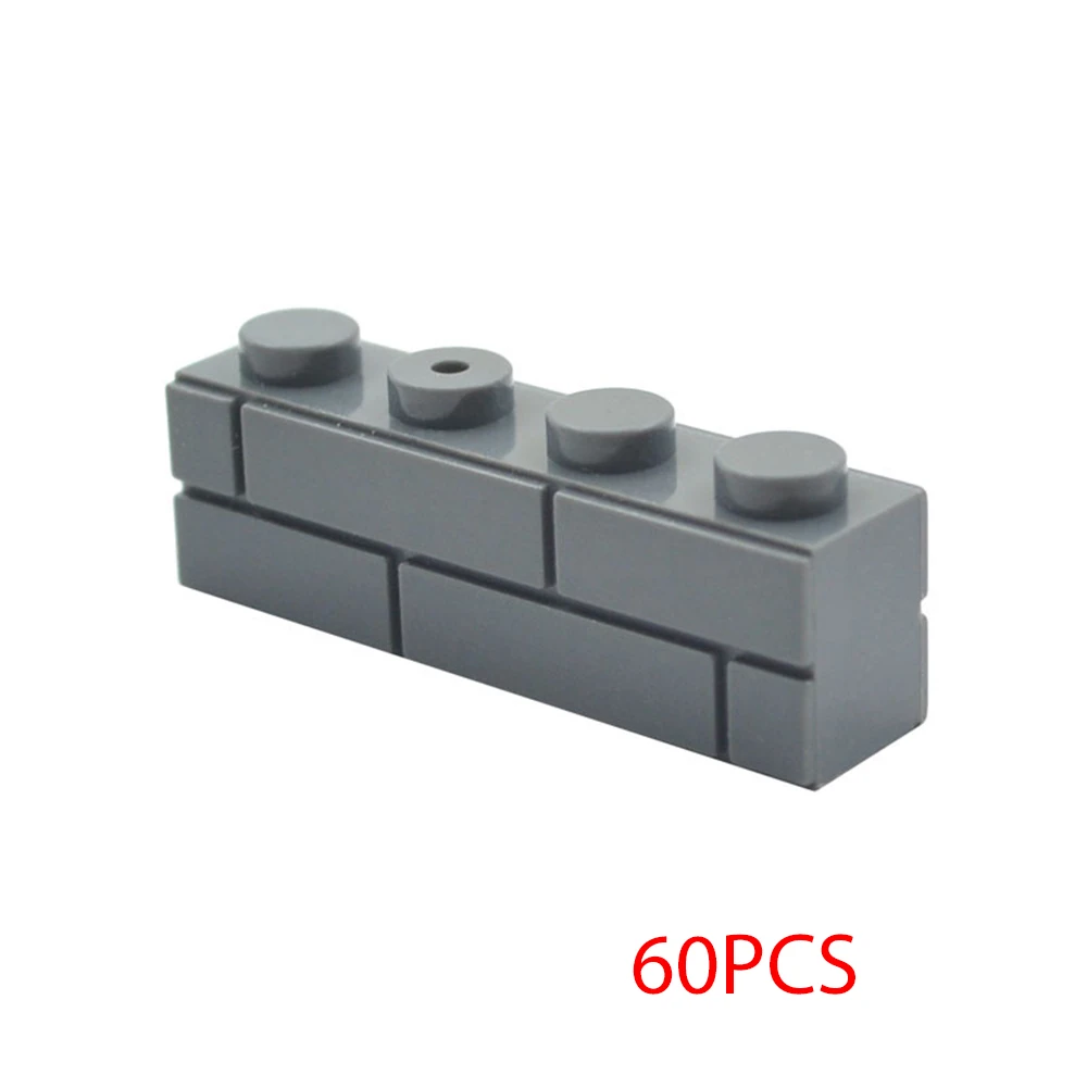DIY Building Blocks Thick Wall Bricks 2+1 1x2 1x3 1x4 Dots Bulk Accessories Doors Windows Bricks Educational Toy for Kids