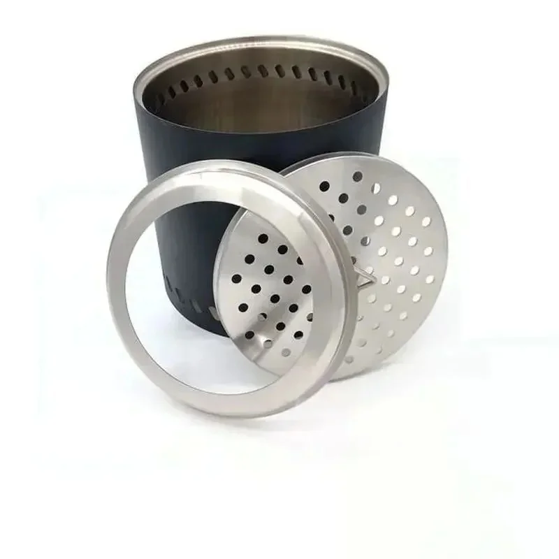 Portable Bonfire Stainless Steel Burner Heater Mini Fire Wood Stove Furnace Outdoor Camping Smokeless Fire Alcohol Stove