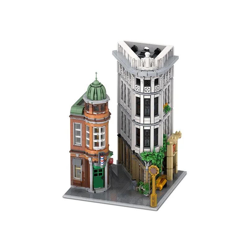 

Конструктор MOC Flatiron: Модульная модель городской улицы, 4049 деталей. Креативный подарок, коллекционный декор для детей и взрослых. Премиум-класс.