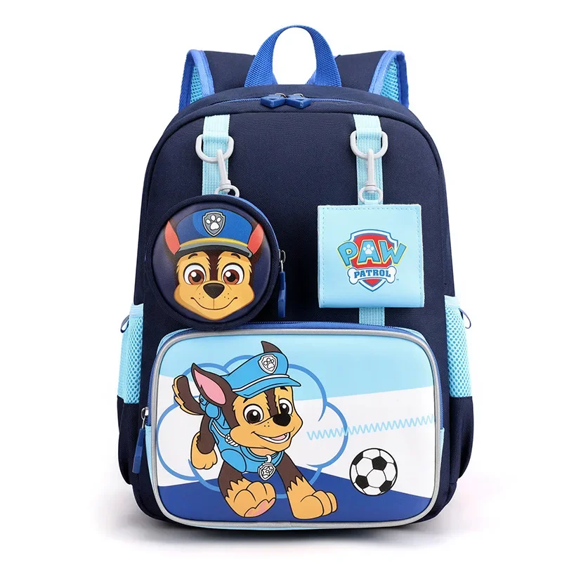 2023 Paw Patrol Cartoon Bag Anime Children Backpack Skye Everest Marshall Chase Boys Girls Pat Patrouille Birthday Backpack Toys