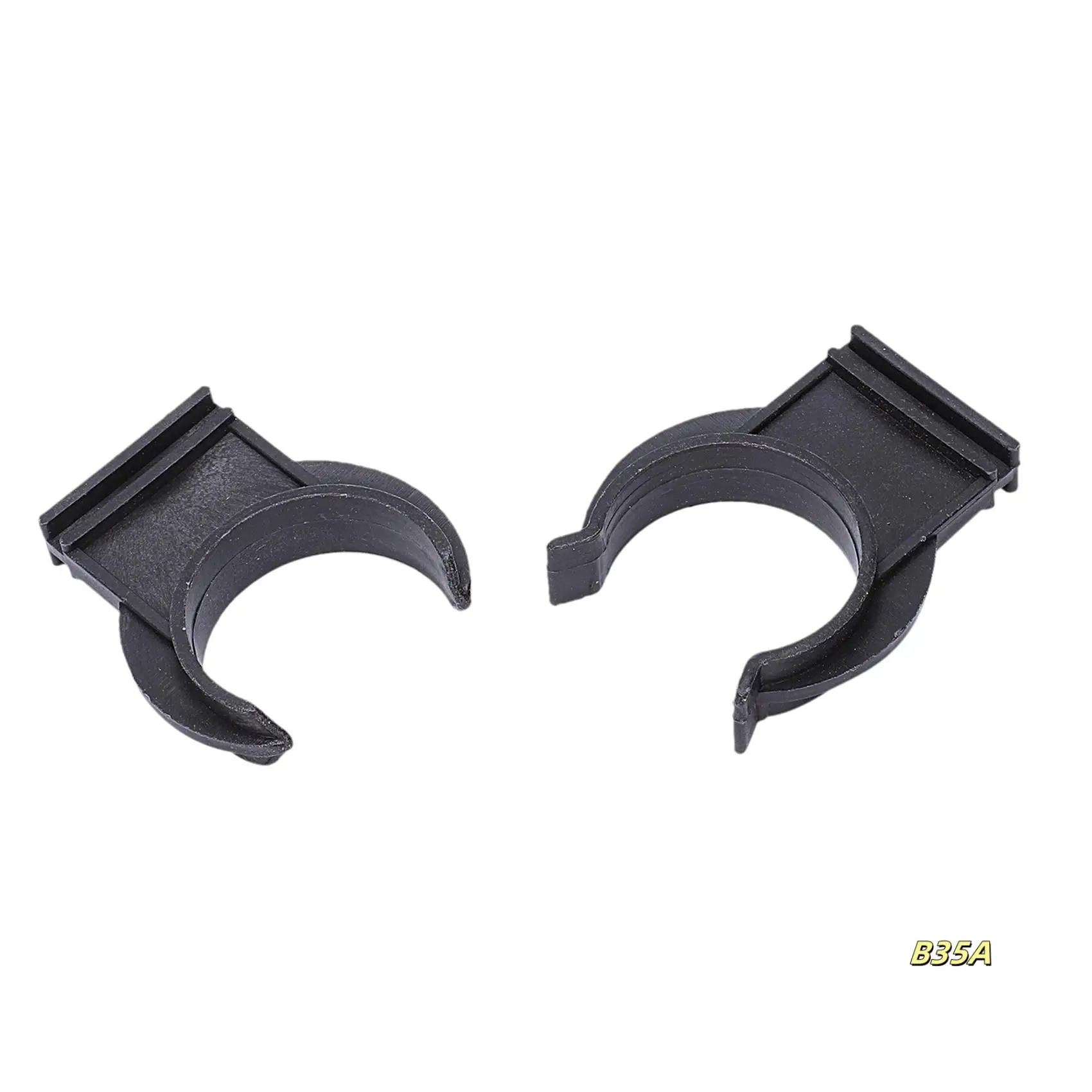 4X Plastic Adjustable Height Kitchen Cupboard Plinth Foot Leg Black