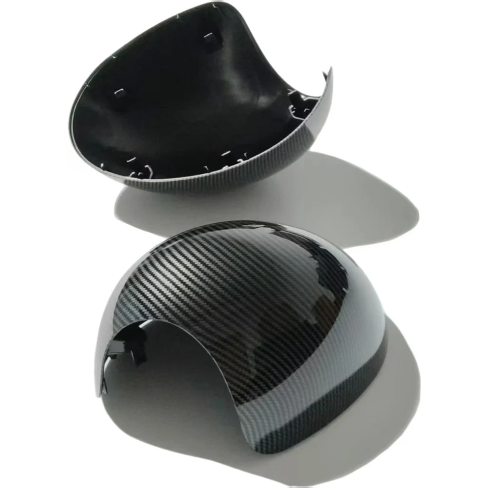 ABS Carbon Texture Wing Mirror Cover Cap 51162754913 For Mini For Cooper R55 R56 R57 R58 R60 R61 2007-2014  -2Pcs