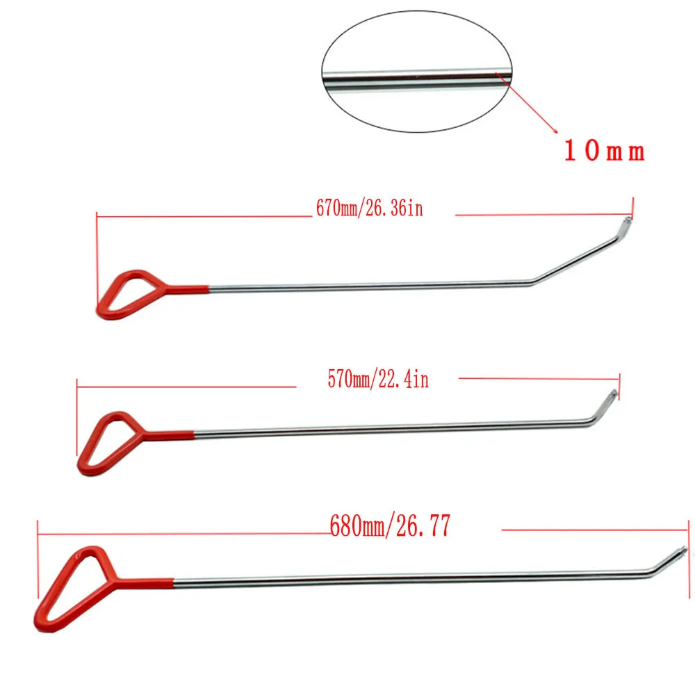 Car Dent Repair Tool Hail Pit Replaceable Head Sheet Metal Dent Repair Tool Pry Bar Bar Set Repair Tool