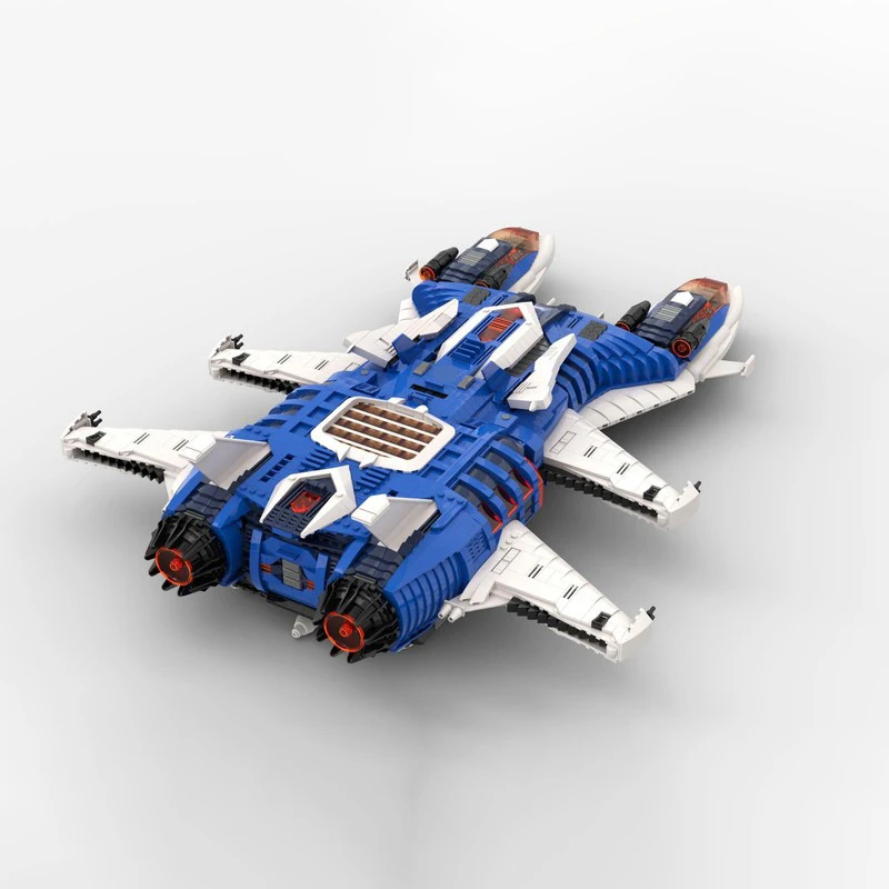 NEW 6543PCS space Movie MOC UCS Deep Freeze Defender Space ship model DIY creative ideas block Toy Assembly Puzzle Birthday Gift