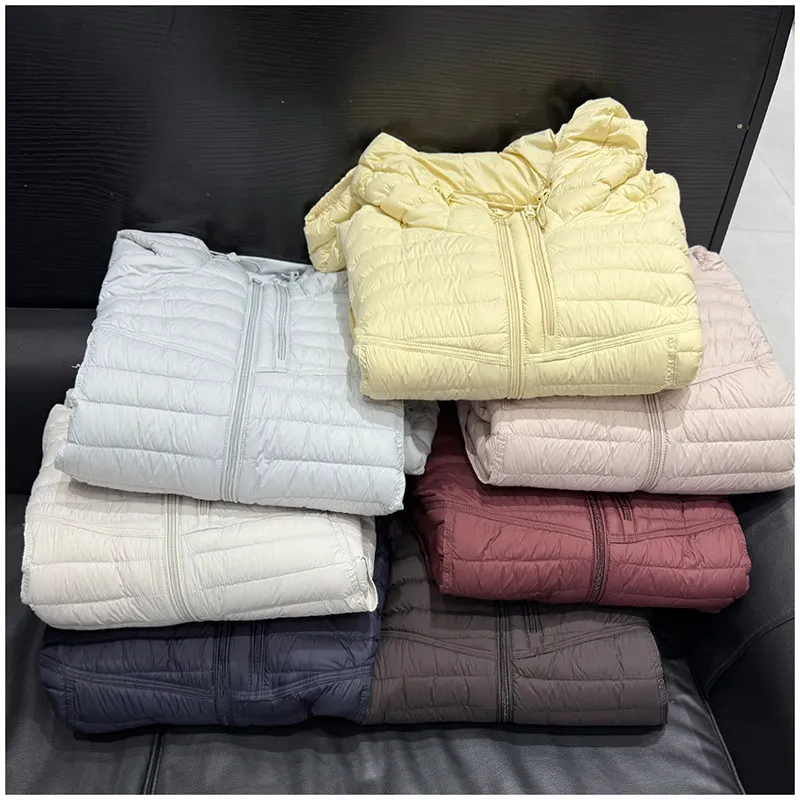 Lightweight Padded Cotton Jacket Women's 2026 Hooded Loose Versatile Stylish Warm Double Zipper Korean Style Trendy Outerwear