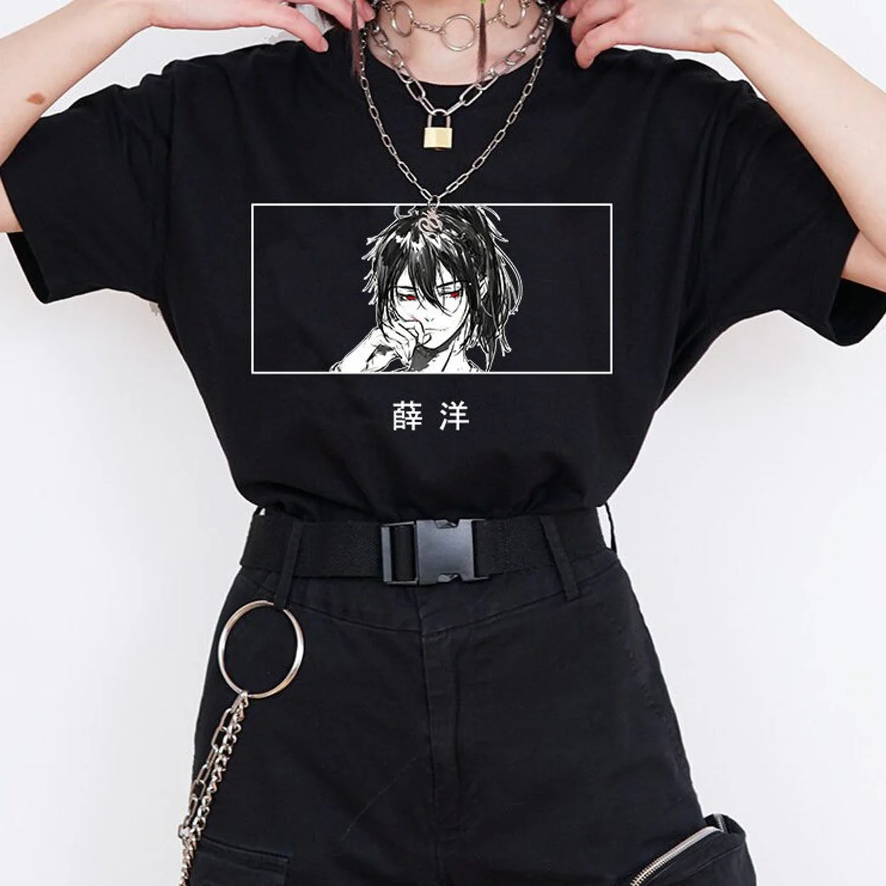 Mo Dao Zu Shi Xue Yang Women Anime Kawaii T-shirt Girl Y2k Streetwear Goth Female Tops Tee Unisex Short Sleeve Oversized Clothes