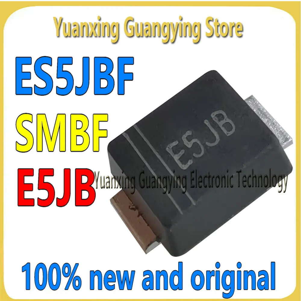 (10 pieces) ES5JBF ES5JBF-II ES5JB E5JB SMBF Ultra Fast Recovery Diode 100% Brand New and Original
