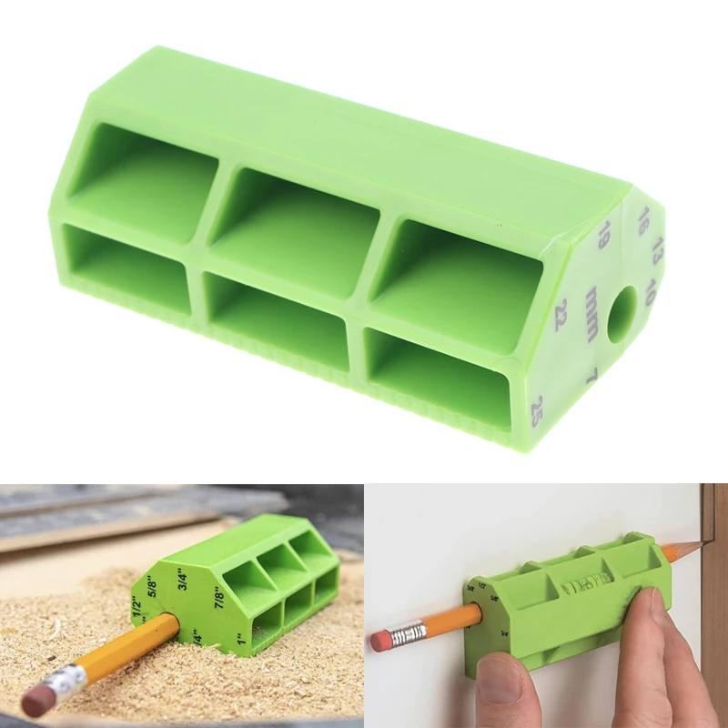 6/10/12/16/18/20mm Multi Margin Parallel Scriber Woodworking Wardrobe Board Marking Gauge Carpentry ABS Layout Dashing Device