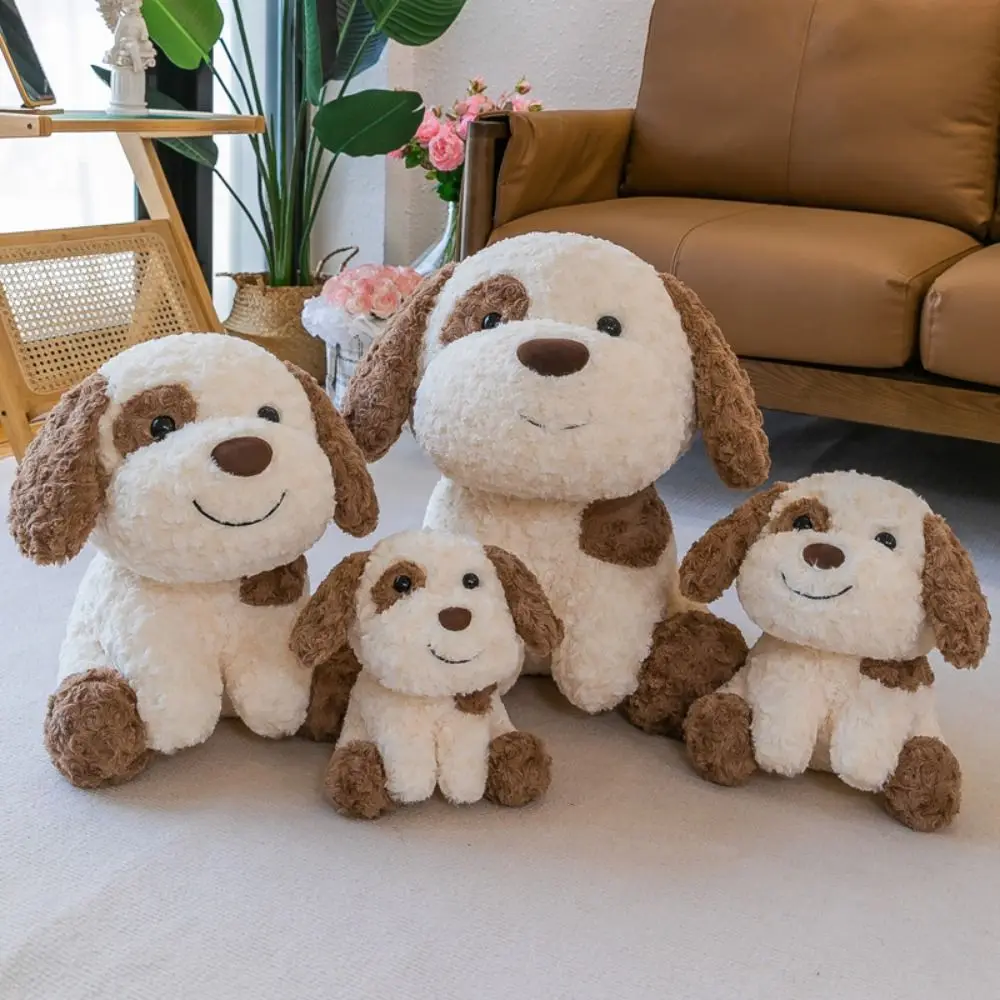 Stuffed Animal Simulation Dog Plush Toy Smile Brown Spot Animal Puppy Dolls 25/30/40cm Soft Shiba Inu Plush Dolls