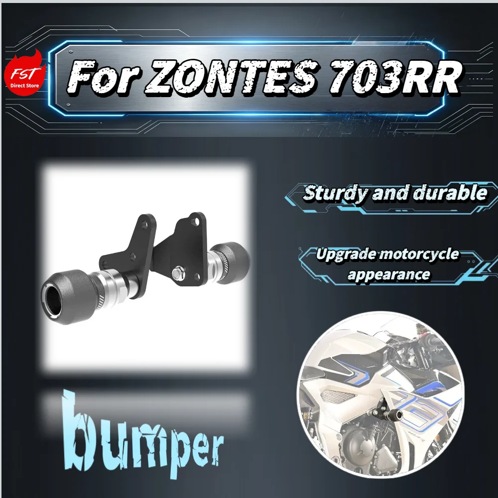

For ZONTES 703RR Engine Guard Bar Precise Fit Original Mount Anti-collision Anti-scratch Safety Racing Protection Mod Parts