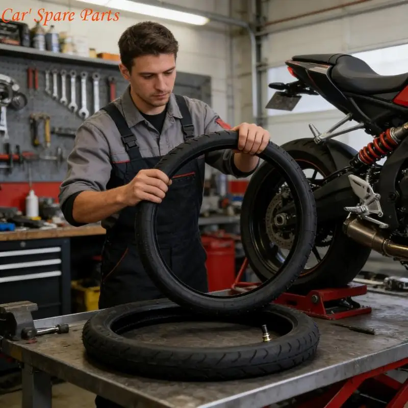 Y4UA Premium Sturdy Motorcycle Inner Tube Perfect for GT73 Delivers Exceptionally Flexibility and Resistance to Road Hazards