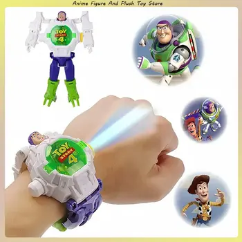 卡通 Aoger 迪士尼巴斯光年鋼鐵人美國隊長兒童玩具變形電子投影手錶禮物 8 最佳銷售 蘋果手錶迪士尼 - №4