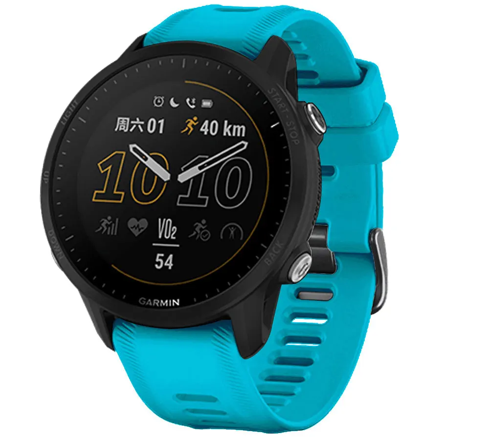 Silikonarmband für Garmin Forerunner 955 745 935 945, Original-Armband, atmungsaktiv, Smartwatch-Armband – Detail 13