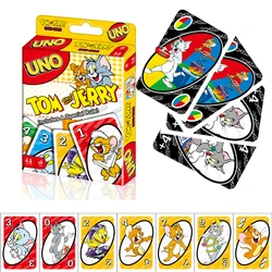 UNO Tom And Jerry Matching Card Game Interstellar Baby Multiplayer Family Party Boardgame Funny Friends Entertainment Poker