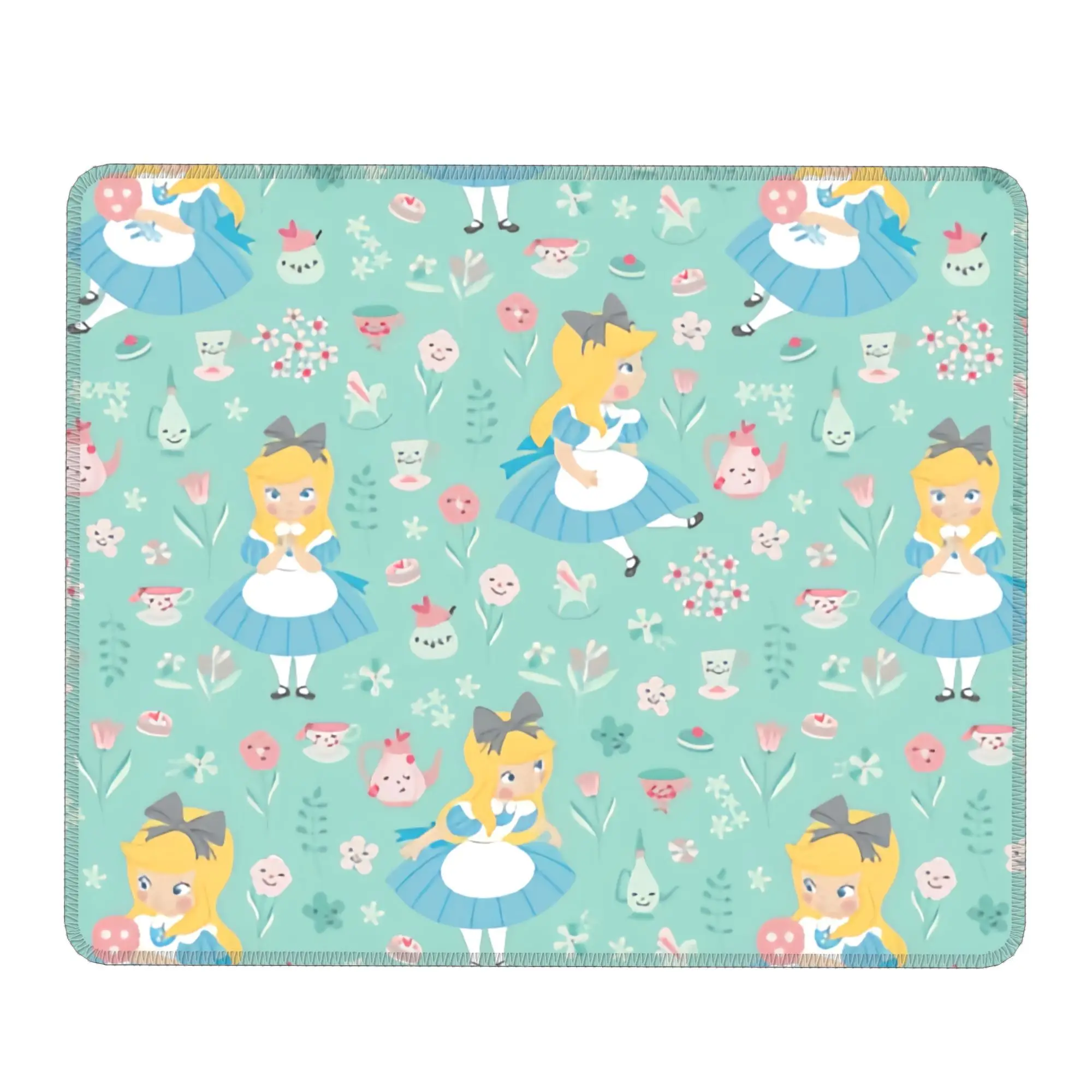 

alice printing Universal Anti-Slip mouse pad Various sizes DIY Wear-Resistant Gaming Rubber Mouse Mat