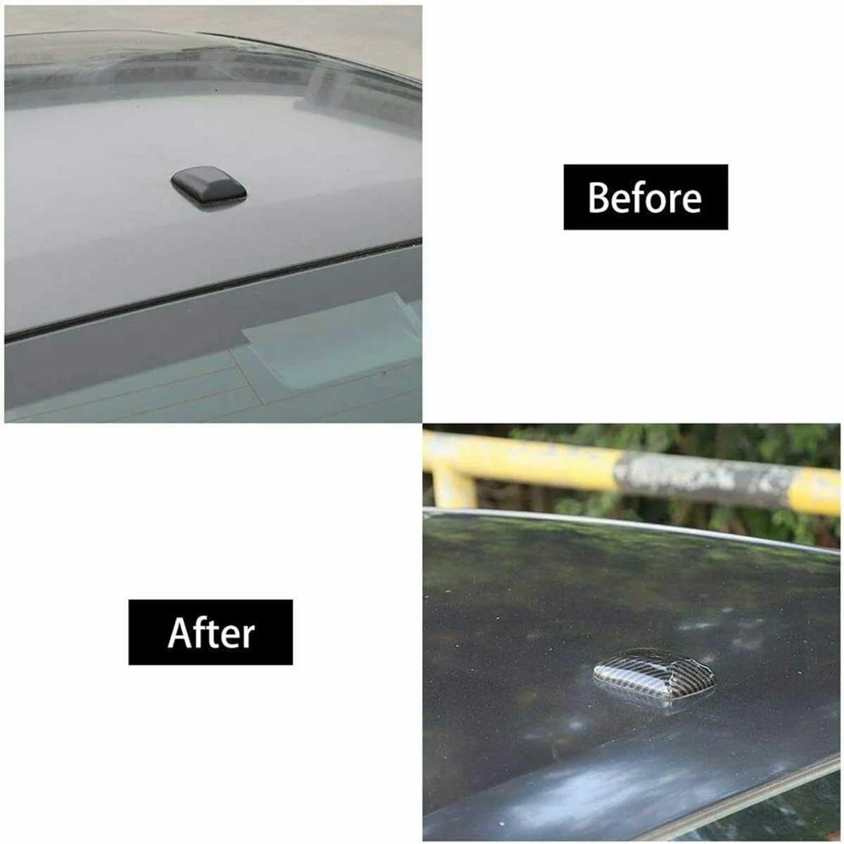 H5-Obudowa anteny ABS Akcesoria wewnętrzne do Dodge Challenger Charger 2010-2020 RAM 2010-2015