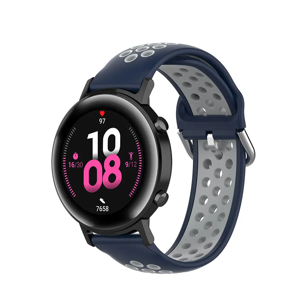 20mm 22mm Silicone Watch Band for Garmin vivoactive 3 4 Forerunner 245 245M 645 Smart Watch Wristband Accessories