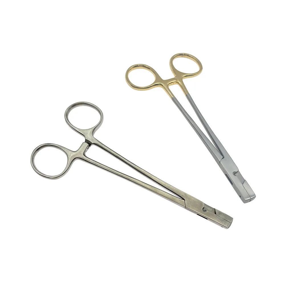 

Autoclavable Bone Cerclage Wire Twister Wire Cutter Stainless Steel Ligature Forceps Veterinary Orthopedic Instrument