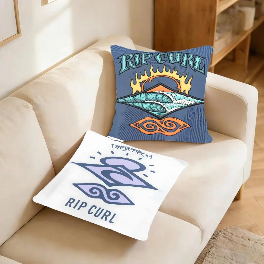 Brand Surf Rip Curl Cushion Cover Warm coral fleece Cute kawaii plush Kawaii mascot throw