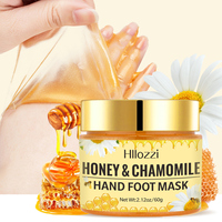hand foot mask(honey chamomile) wax mask for hands and feet, smoothing skin, gently cleansing hand mask, illuminating hand skin