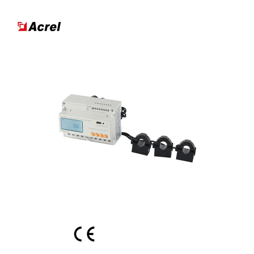 DTSD1352-C Rs485 عداد الطاقة مع برنامج الكمبيوتر 3 المرحلة 80a Din Rail KWH مقياس الطاقة
